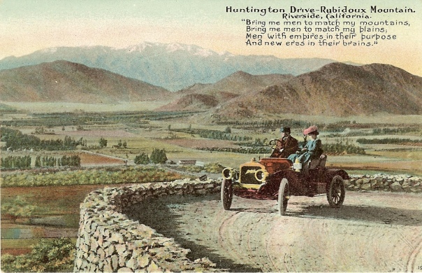 Huntington_Drive.Rubidoux_Mountain_Post_Card_Cira_1910